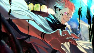 Fondo de Pantalla Animado Sukuna de Jujutsu Kaisen 🥋 en Movimiento