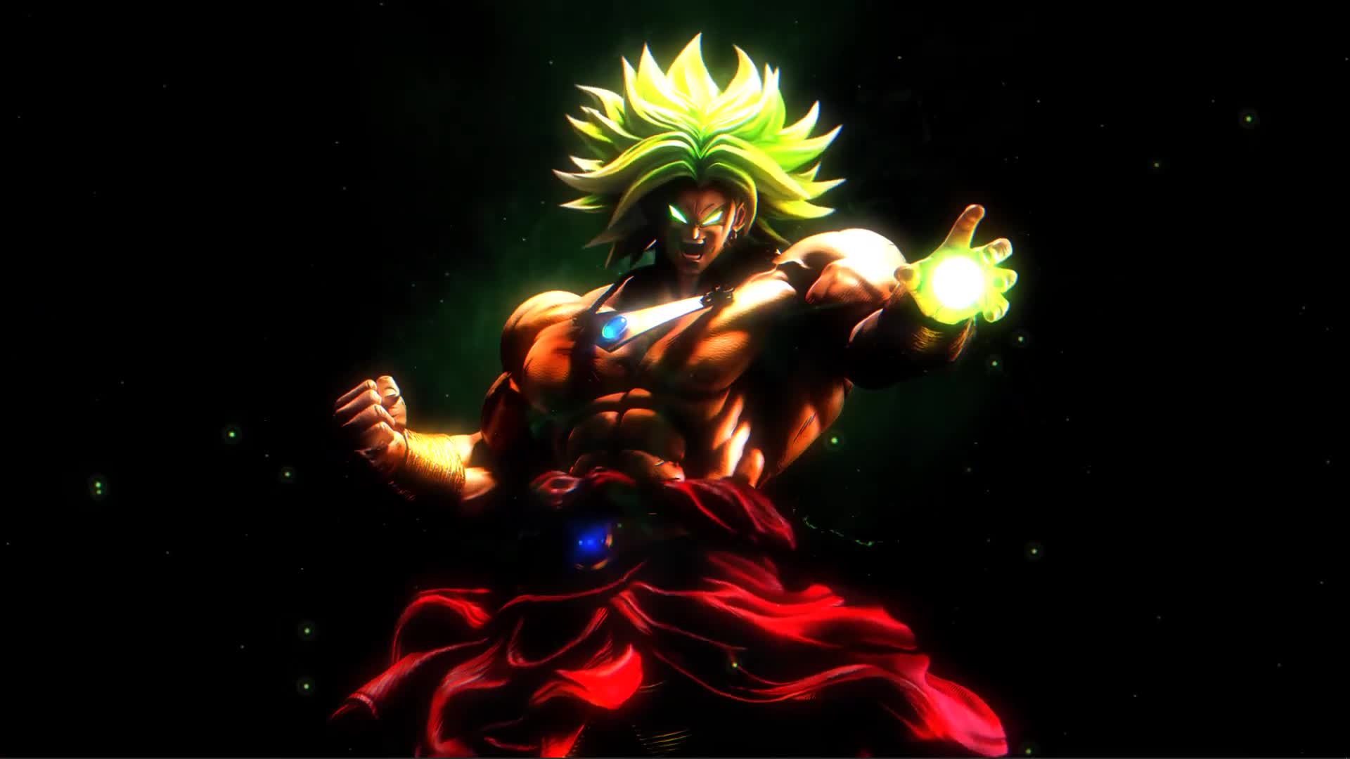 Fondo de Pantalla Animado Broly de Dragon Ball ⭐️ en Movimiento