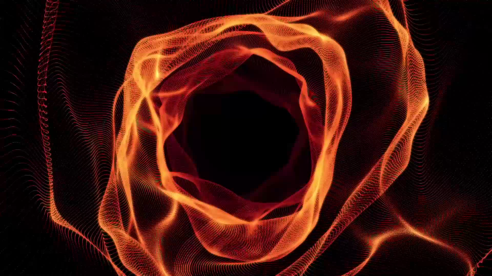 PC Tunnel Line Mesh Live Wallpaper