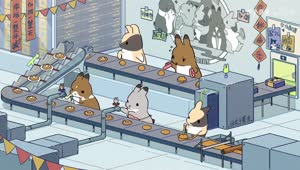Fondo de Pantalla Animado de Conejo En la Fábrica 🐇 en Movimiento