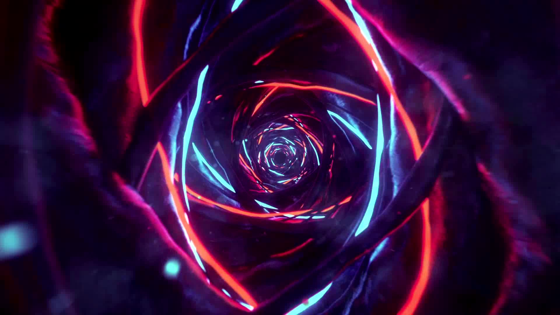 PC Neon Tunnel Live Wallpaper