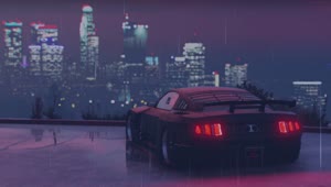Fondo de Pantalla Animado Ford GT de Coches 🚗 en Movimiento