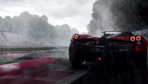 Fondo de Pantalla Animado Huayra Pagani de Coches 🚗 en Movimiento