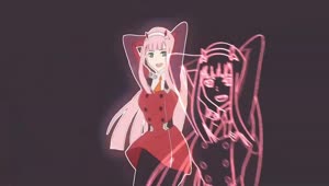 Fondo de Pantalla Animado de Zero Two Bailando 💃 en Movimiento
