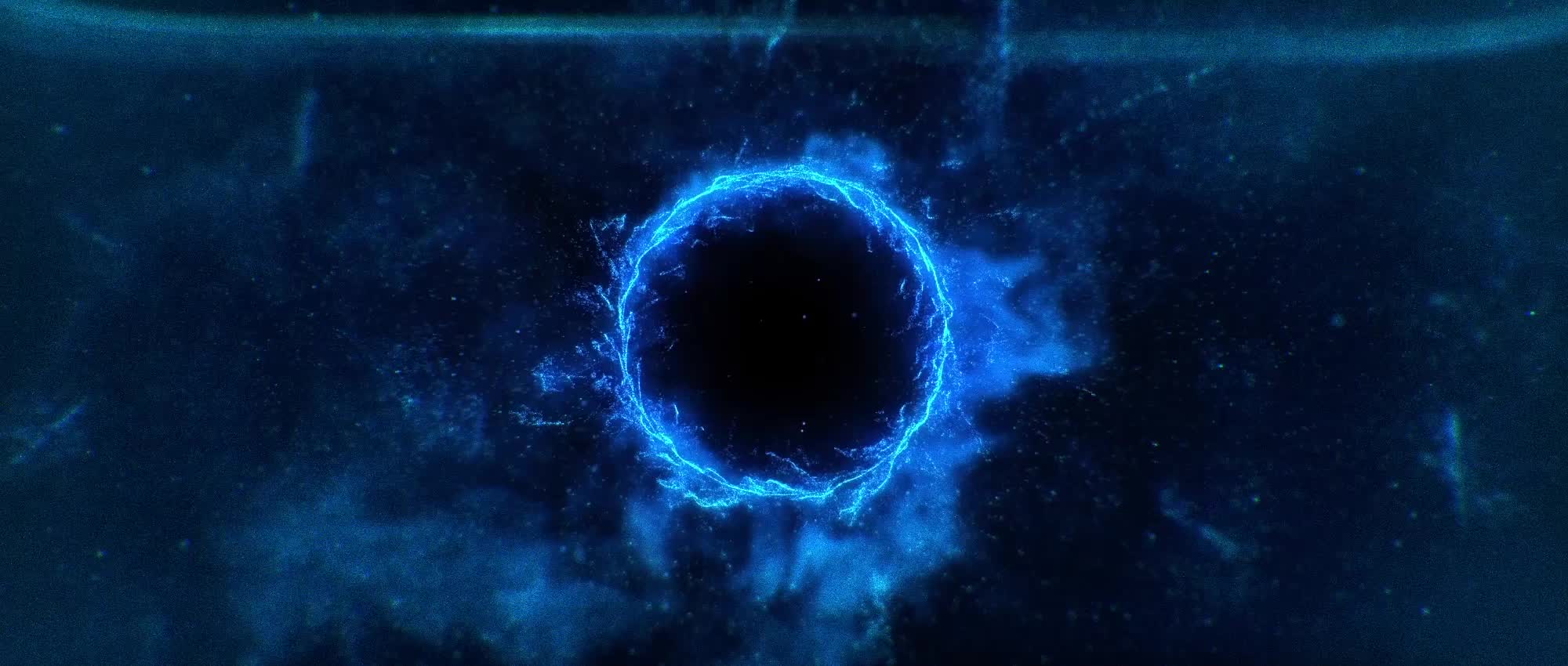 PC Blue Ring Live Wallpaper