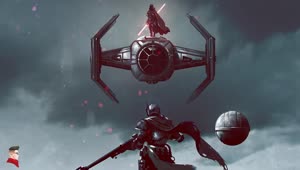 Fondo de Pantalla Animado Nave de Star Wars 🛸 en Movimiento