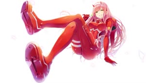 Fondo de Pantalla Animado Protagonista de Zero Two 😈 en Movimiento