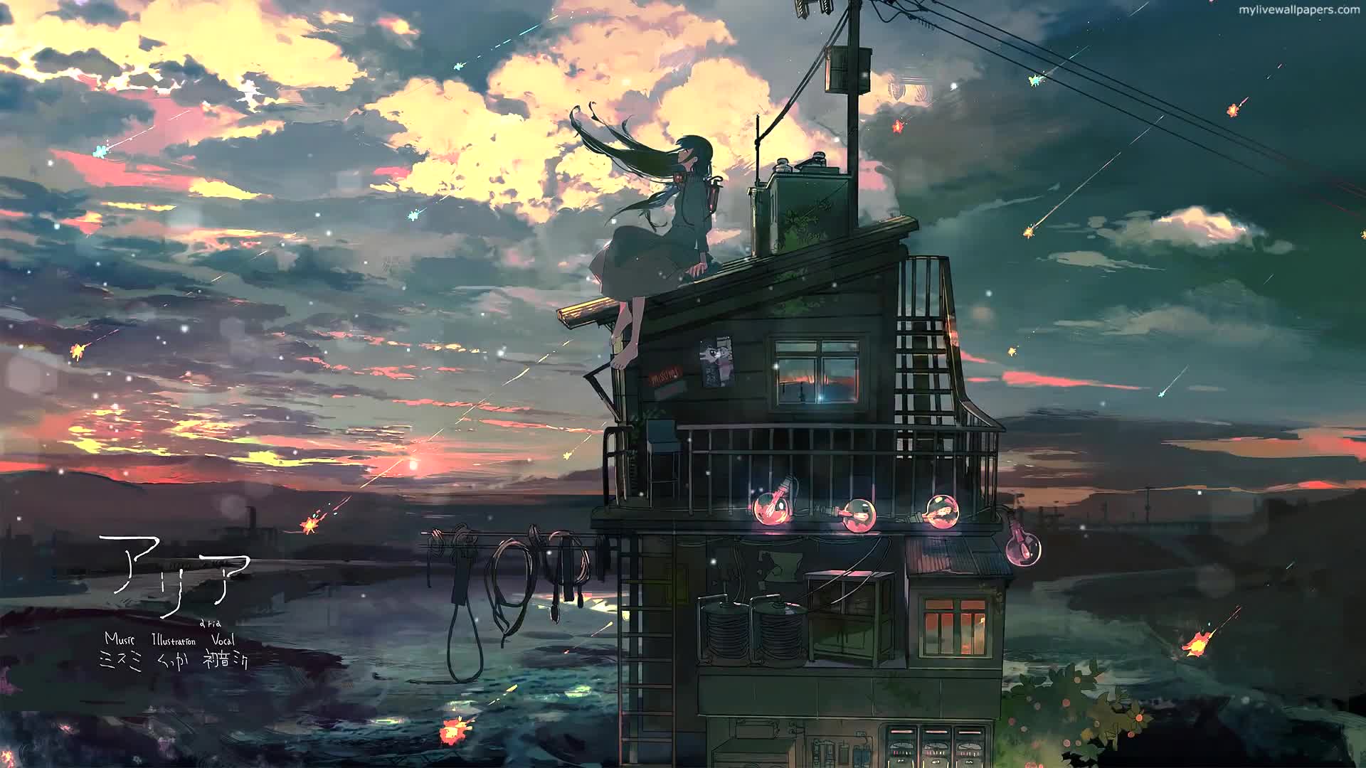PC On The Roof Live Wallpaper