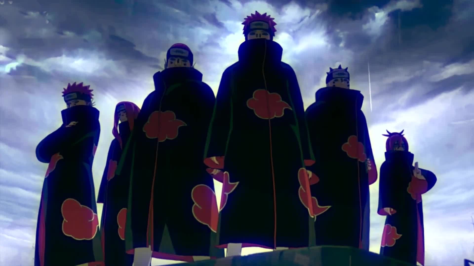 Fondo de Pantalla Animado Pain de Naruto ☢️ en Movimiento
