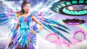 Fondo de Pantalla Animado Ariana Grande de Fortnite 🎵 en Movimiento