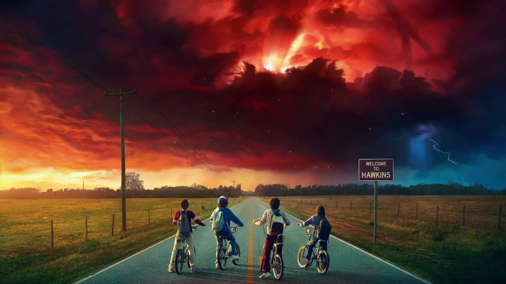 Fondo de Pantalla Animado Temporada 2 de Stranger Things ☢️ en Movimiento