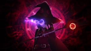 Fondo de Pantalla Animado Megumin Hechizo de KonoSuba 🔮 en Movimiento