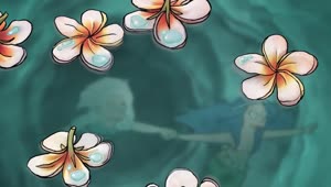 Fondo de Pantalla Animado Hundidas en el Agua de Disenchantment🌸 en Movimiento