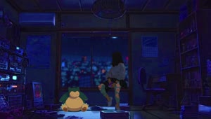 Fondo de Pantalla Animado Snorlax de Pokémon 💭 en Movimiento