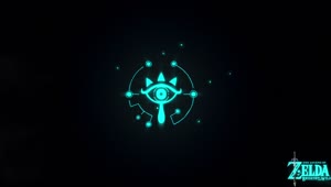 Fondo de Pantalla Animado Símbolo de Ojo Azul de The Legend of Zelda 👀 en Movimiento