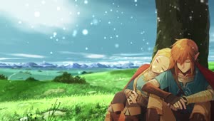 Fondo de Pantalla Animado Zelda y lLink A La Sombra de The Legend of Zelda 🌳 en Movimiento