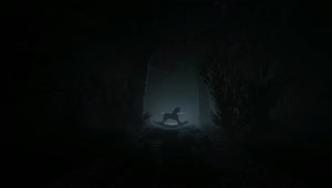 Fondo de Pantalla Animado de Caballo Tenebroso 🐴 en Movimiento