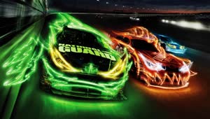 Fondo de Pantalla Animado Carrera de Coches 🏎️ en Movimiento