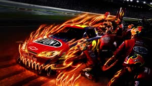 Fondo de Pantalla Animado Parada en Boxes de Coches 🔥 en Movimiento