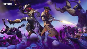 Fondo de Pantalla Animado Zombies Undead de Fortnite 🔫 en Movimiento