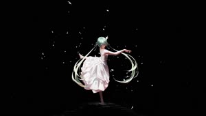 Fondo de Pantalla Animado Baile de Hatsune Miku 💃 en Movimiento