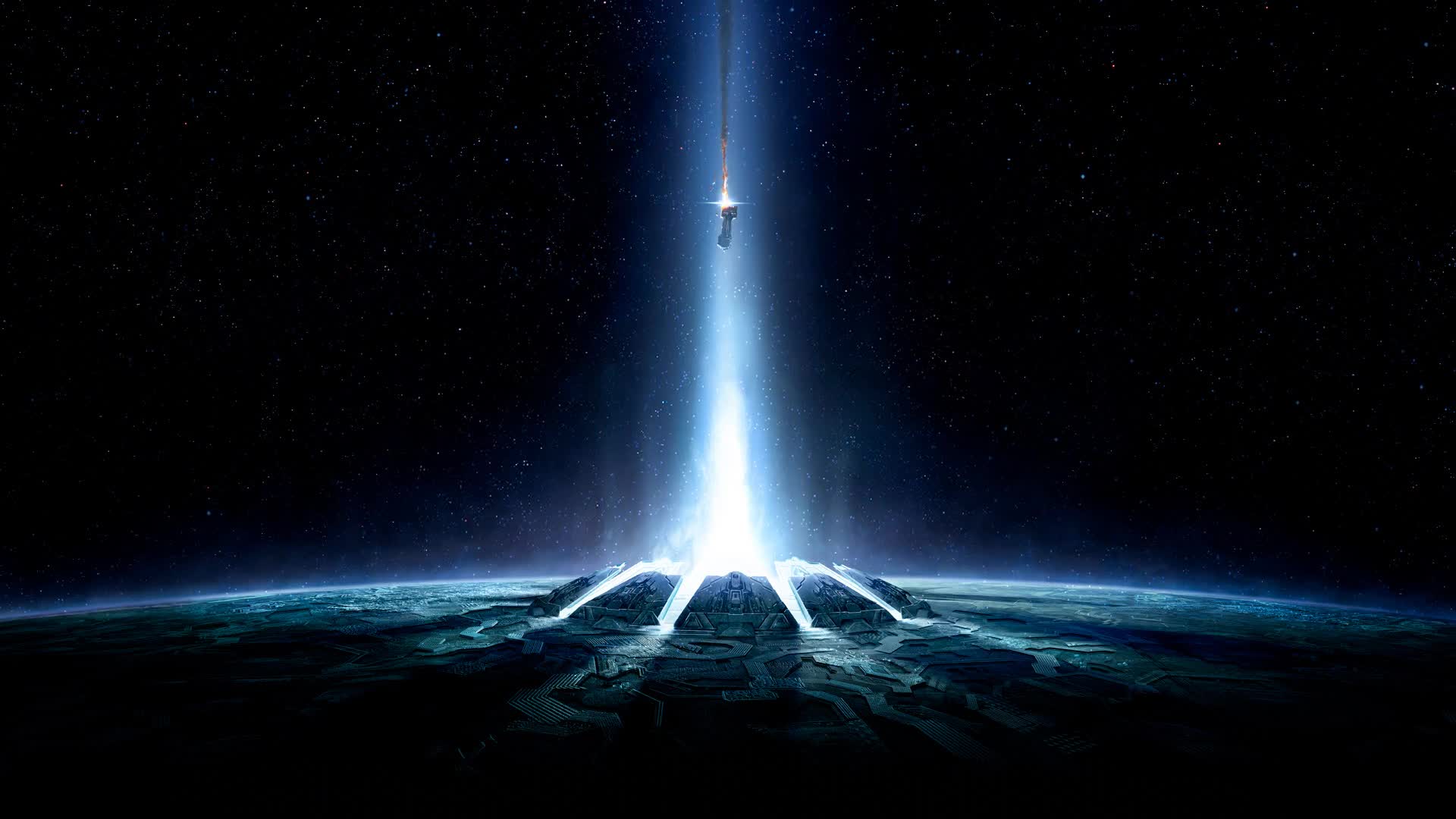 PC Halo Space Live Wallpaper