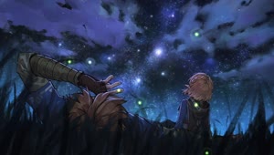 Fondo de Pantalla Animado Tumbados con las Estrellas de Zelda💫 en Movimiento