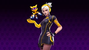 Fondo de Pantalla Animado Demi de Fortnite 🔫 en Movimiento