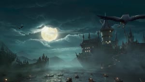 Fondo de Pantalla Animado Hogwarts de Harry Potter 🏰 en Movimiento