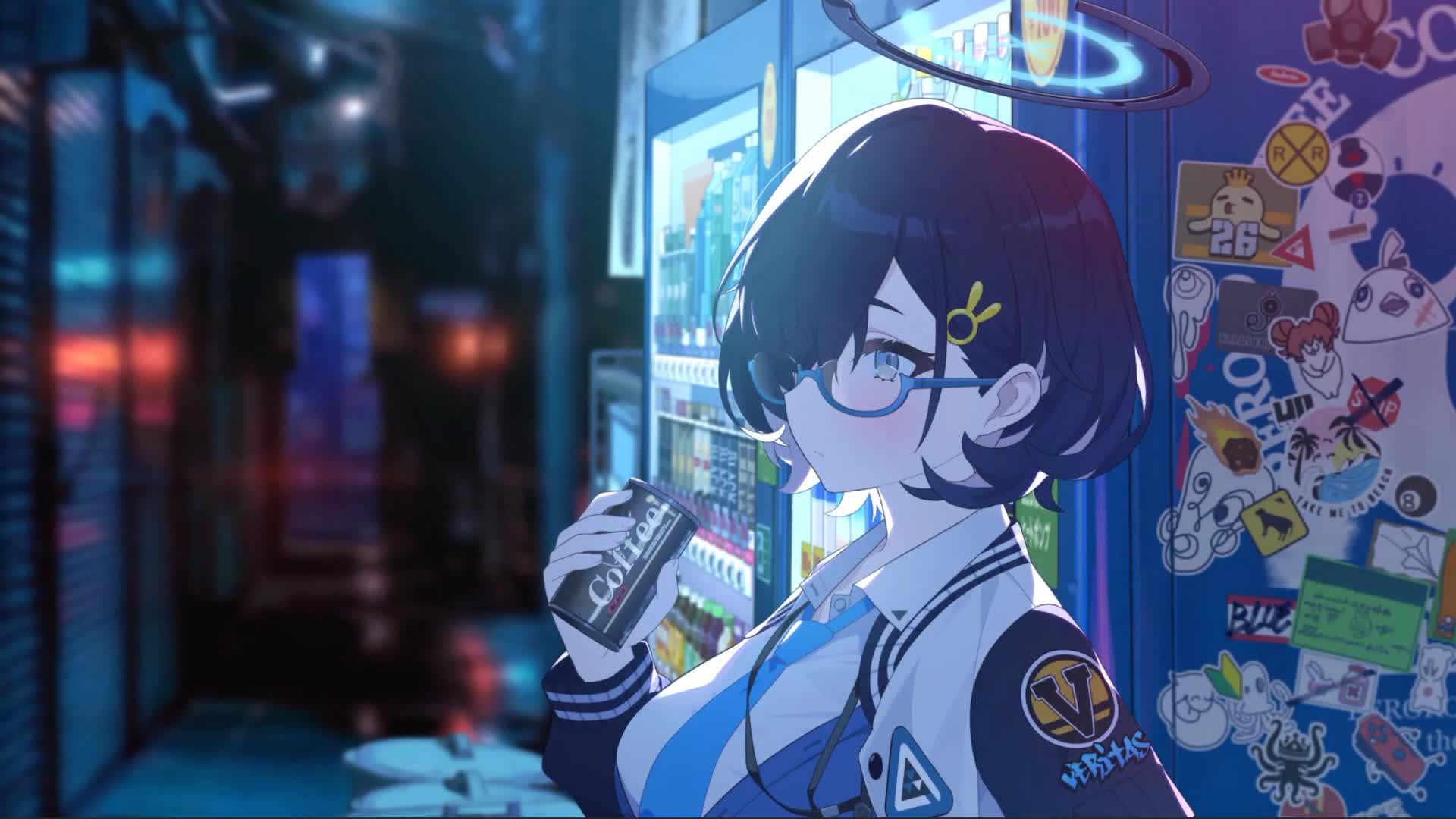 Veritas Holy Anime Girl Live Wallpaper For PC