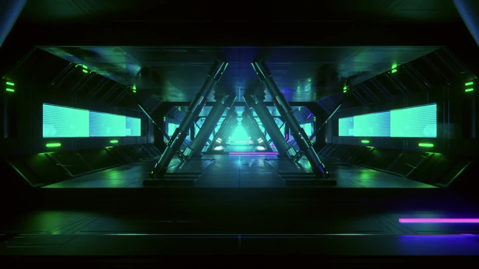 Stock Aquahall Loop Live Wallpaper
