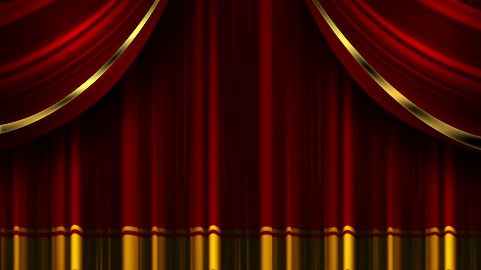 Free Stock Footage Red Curtain Drape Motion Background Red curtain looping motion background