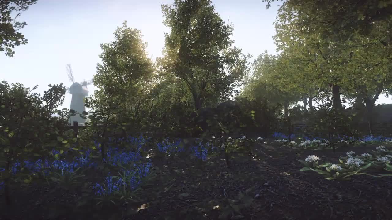 Everybodys Gone To The Rapture Forest Scene