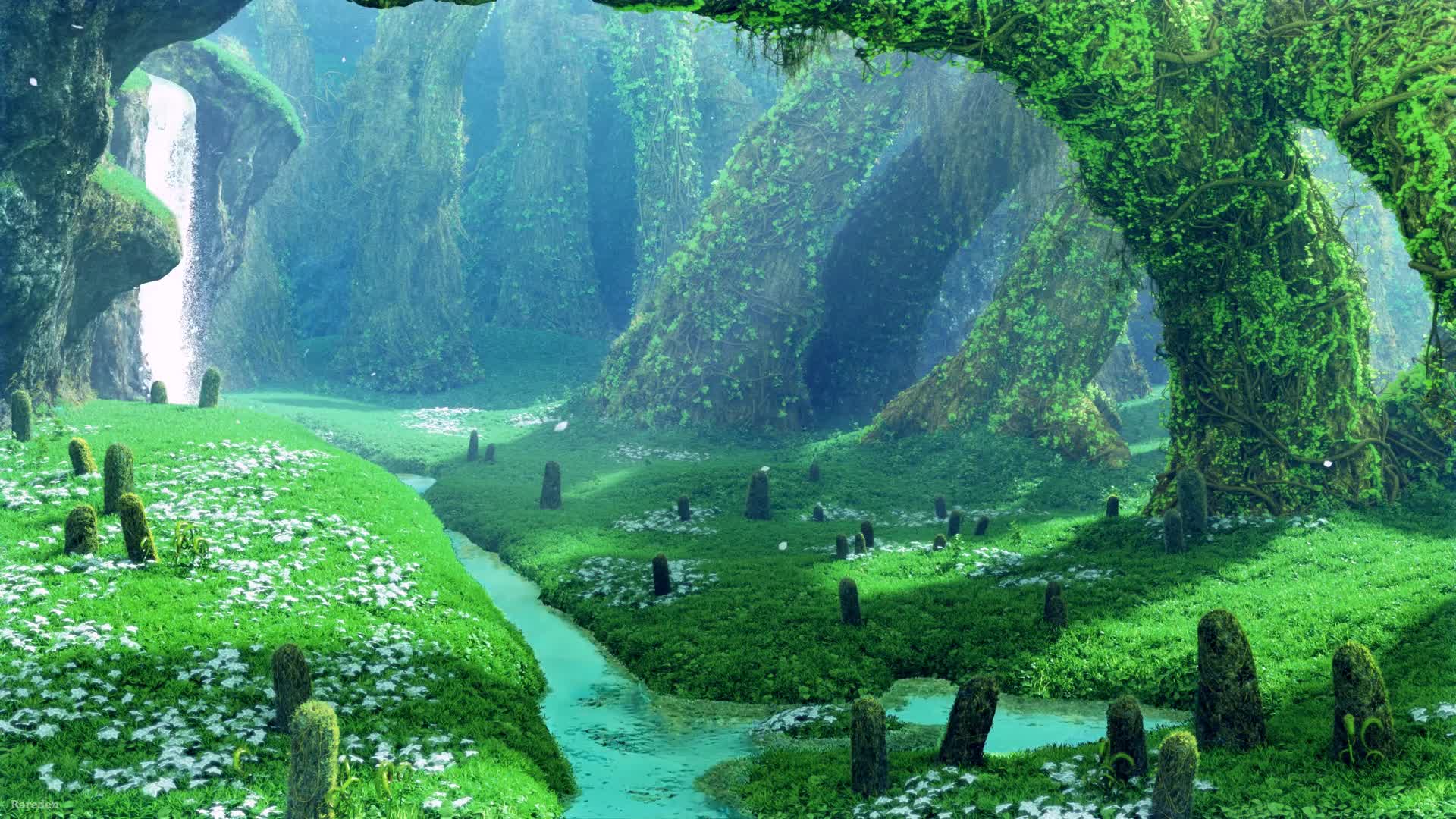 PC ForestStream Live Wallpaper
