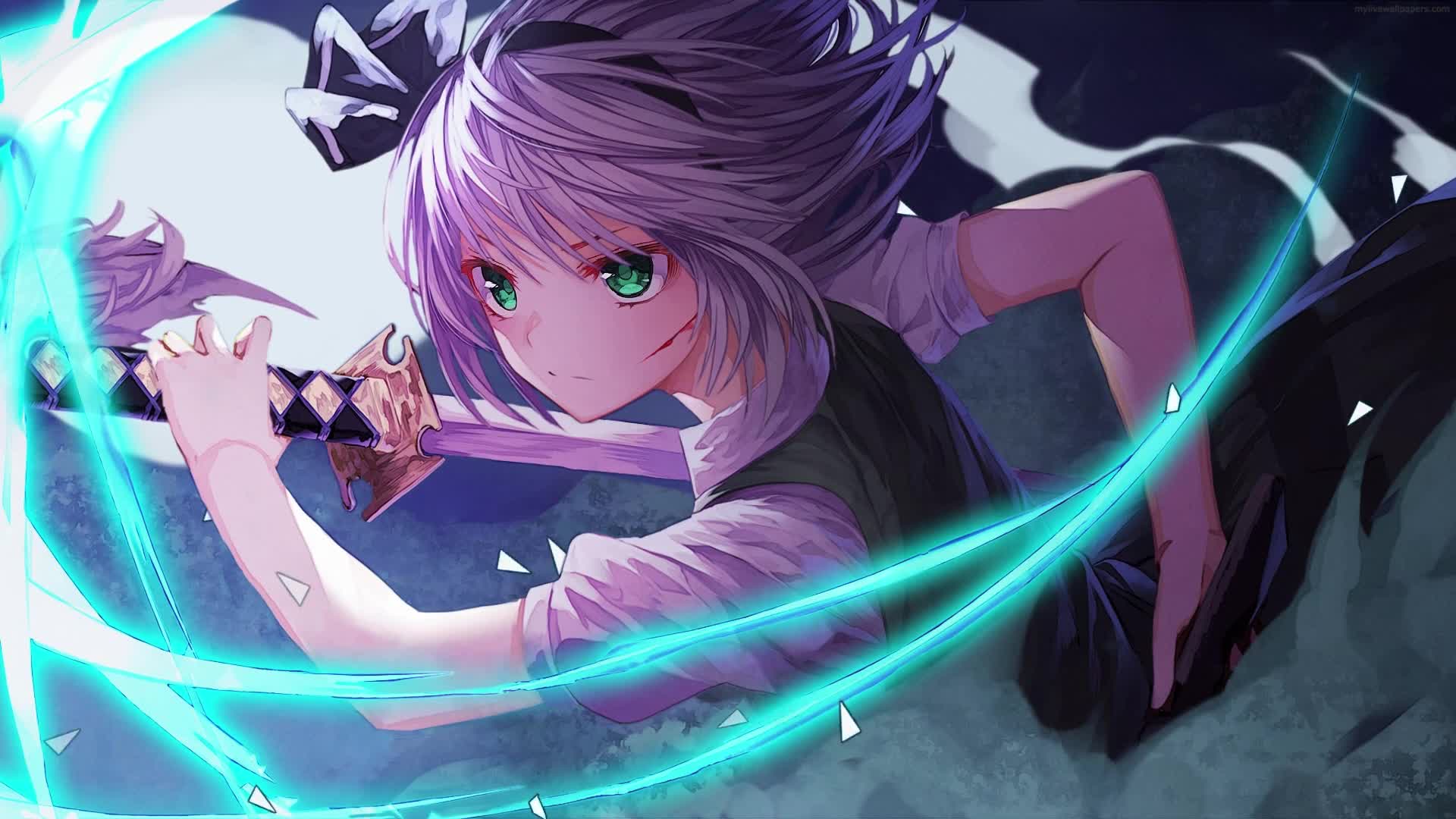 PC Youmu Konpaku Live Wallpaper Free