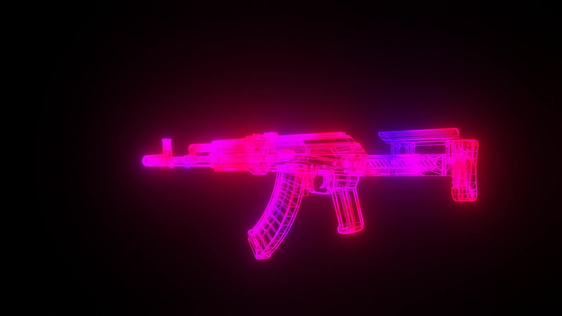 PC Wire Mesh AK47 1 Live Wallpaper Free
