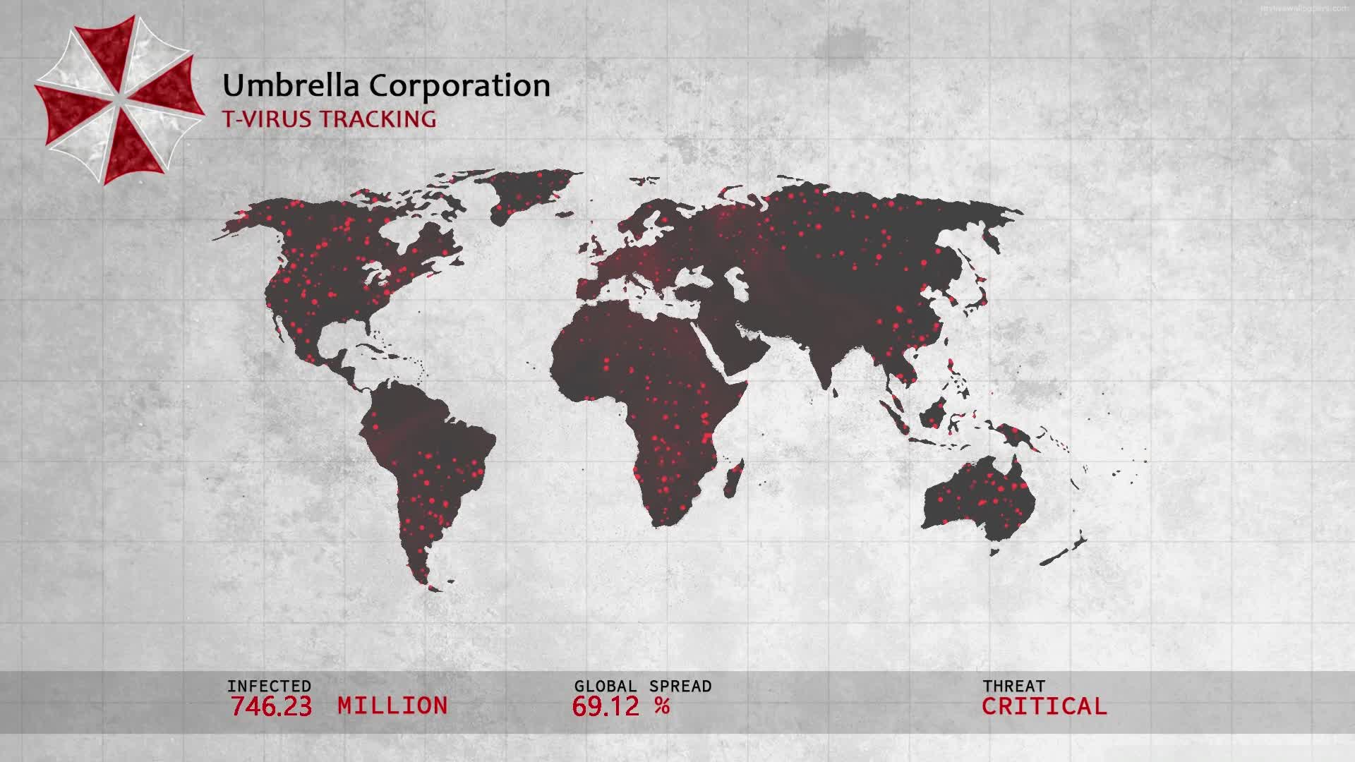 PC Umbrella Corporation Live Wallpaper Free