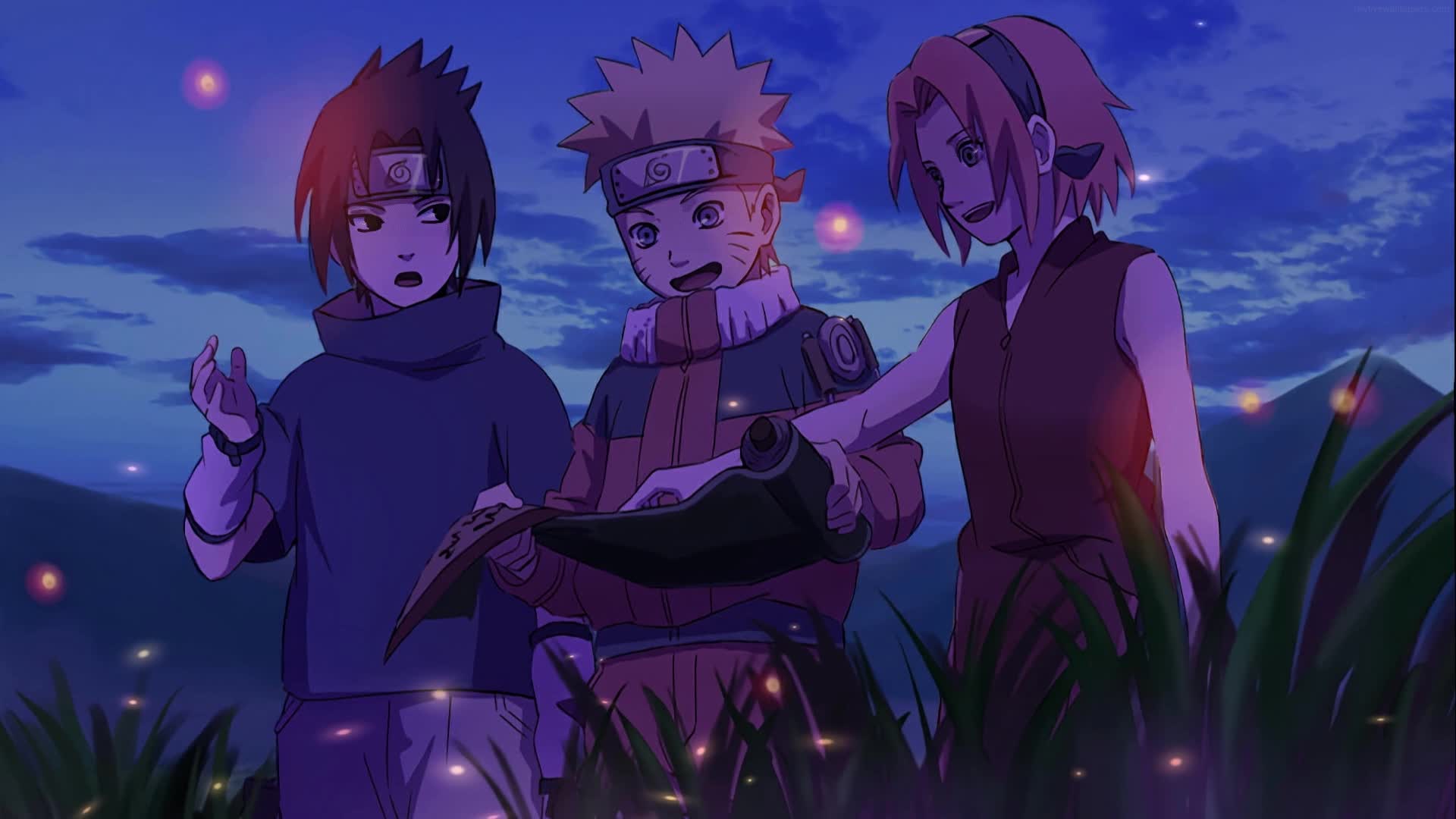 PC Naruto Sasuke Sakura Live Wallpaper Free