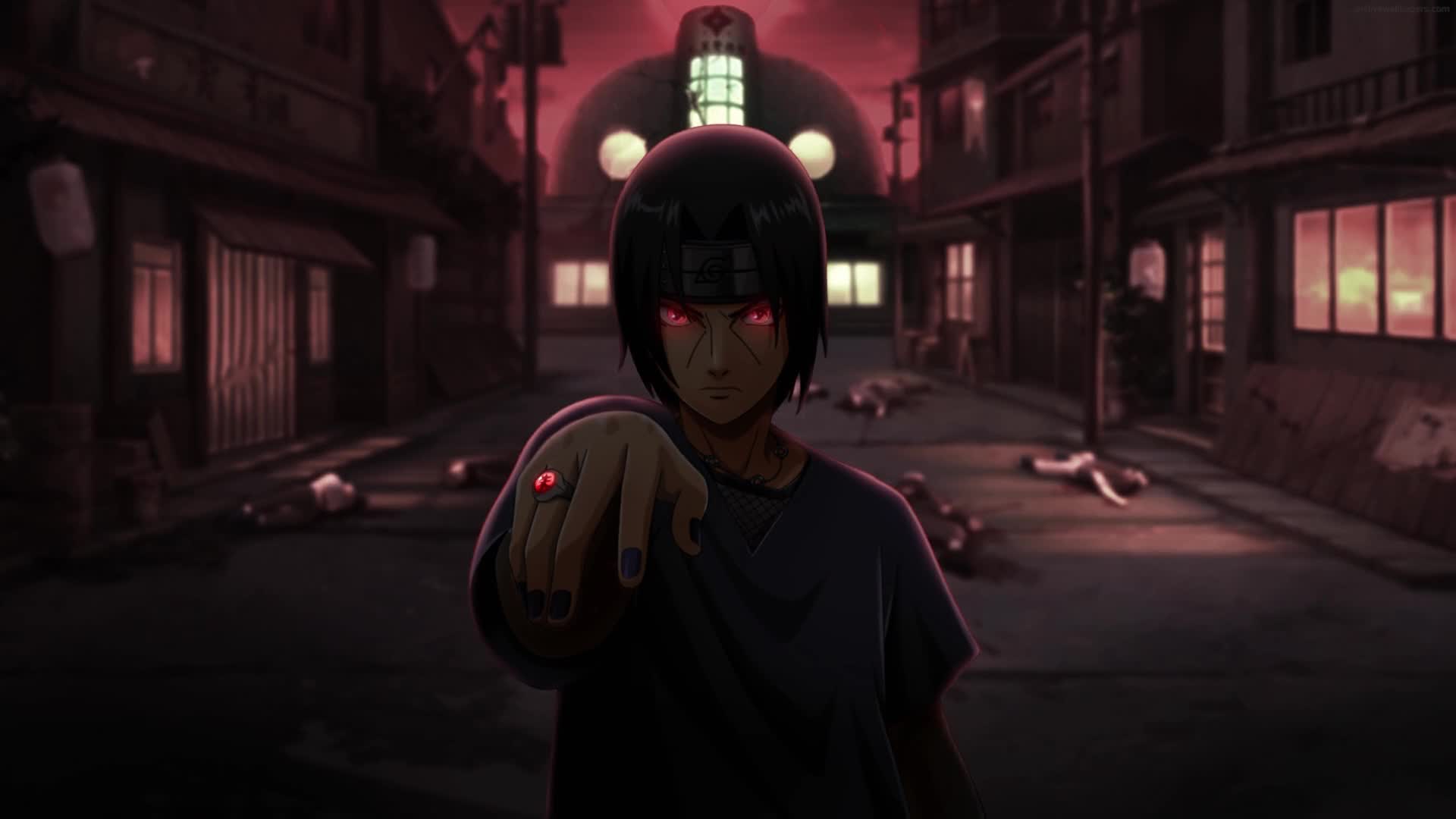 PC Revenge of Itachi Live Wallpaper Free