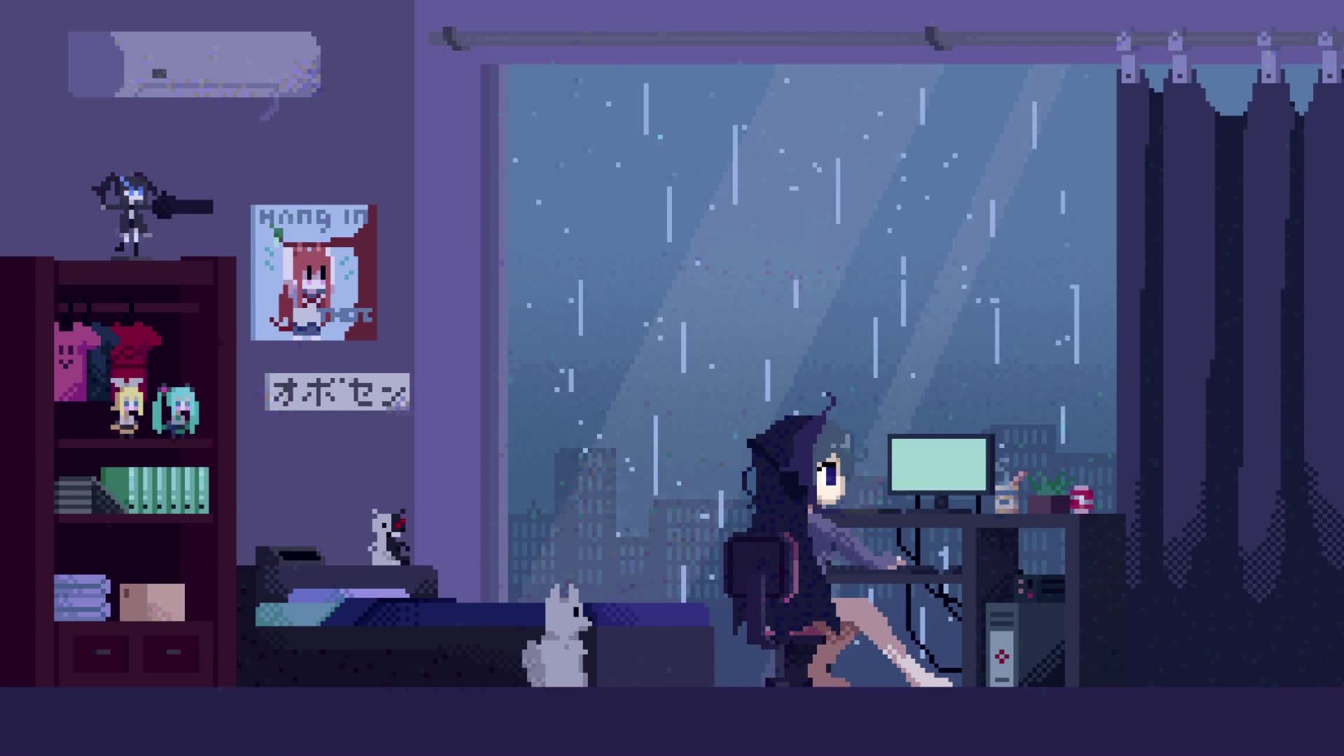 PC Pixel Room Live Wallpaper Free