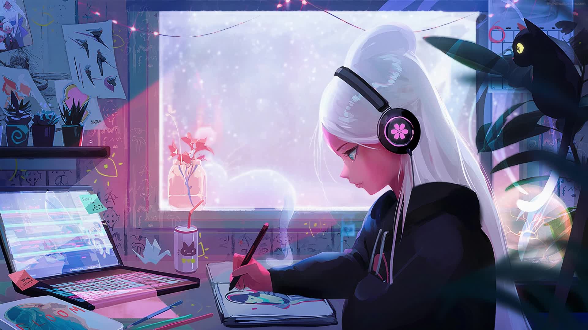 PC Sketching In My Room Live Wallpaper Free