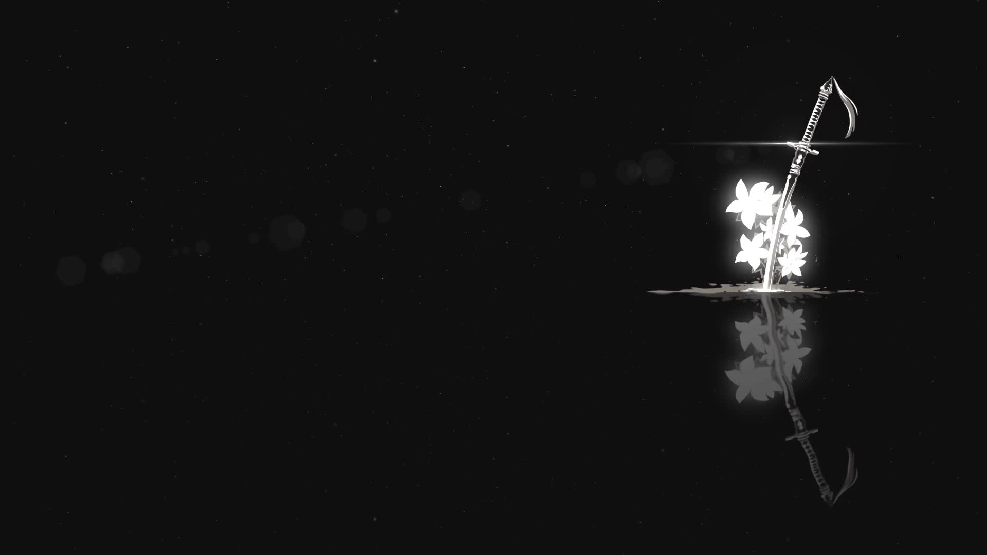 PC Samurai Sword Stars Live Wallpaper Free