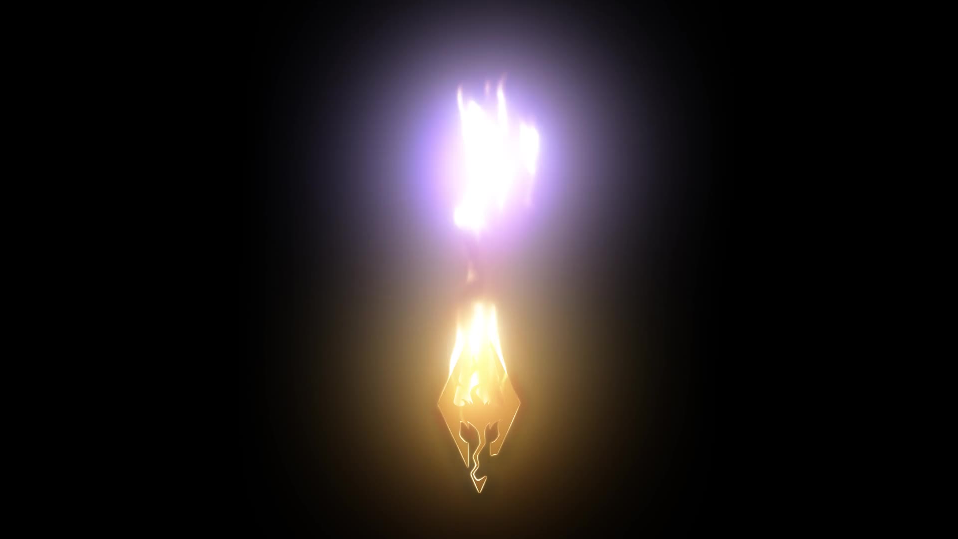PC Skyrim Fire Live Wallpaper Free