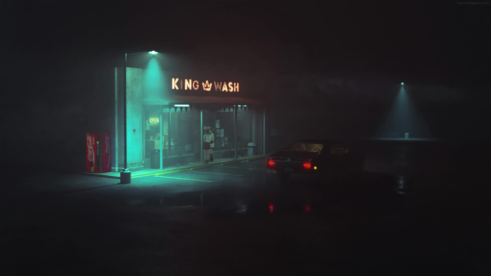 PC King Wash Live Wallpaper Free