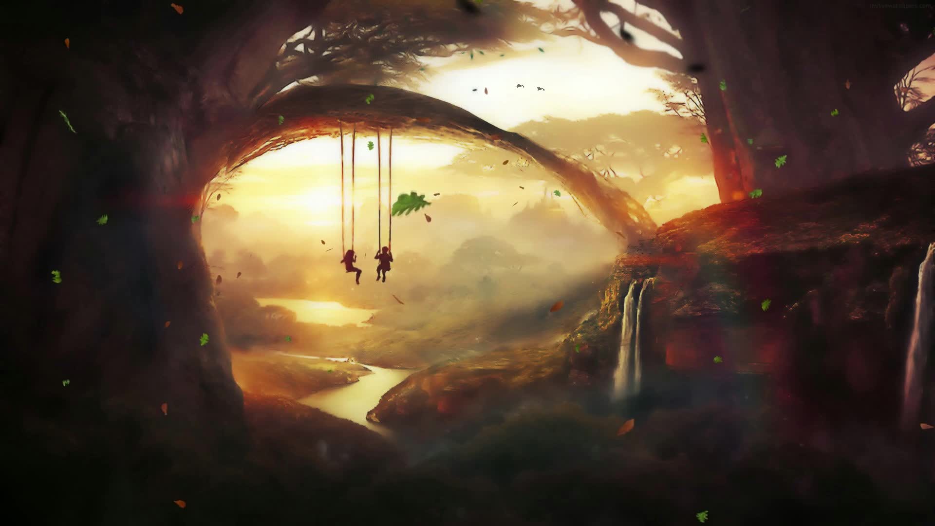 PC Childhood Sweethearts Live Wallpaper Free