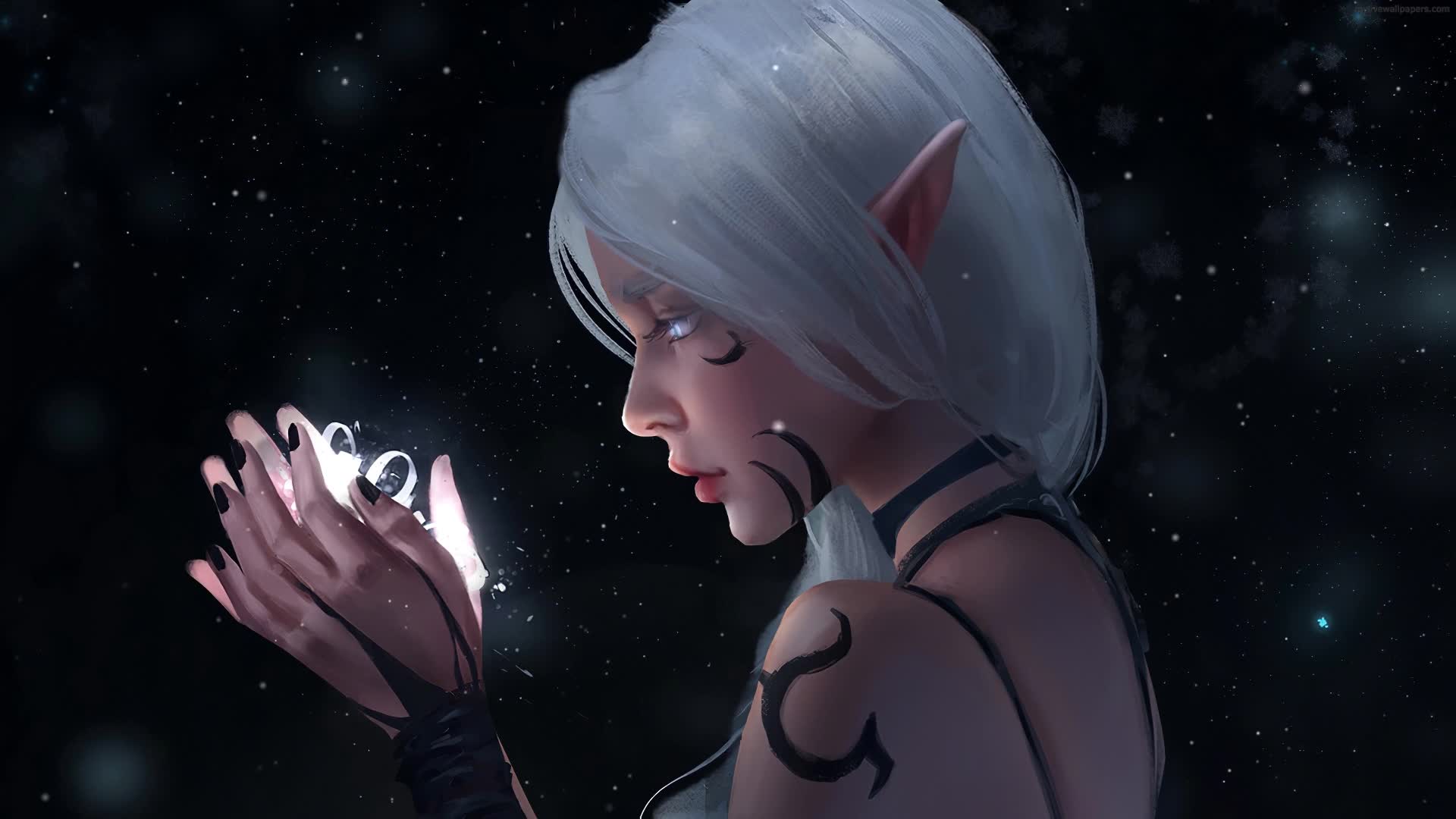 PC Elf Glow Live Wallpaper Free