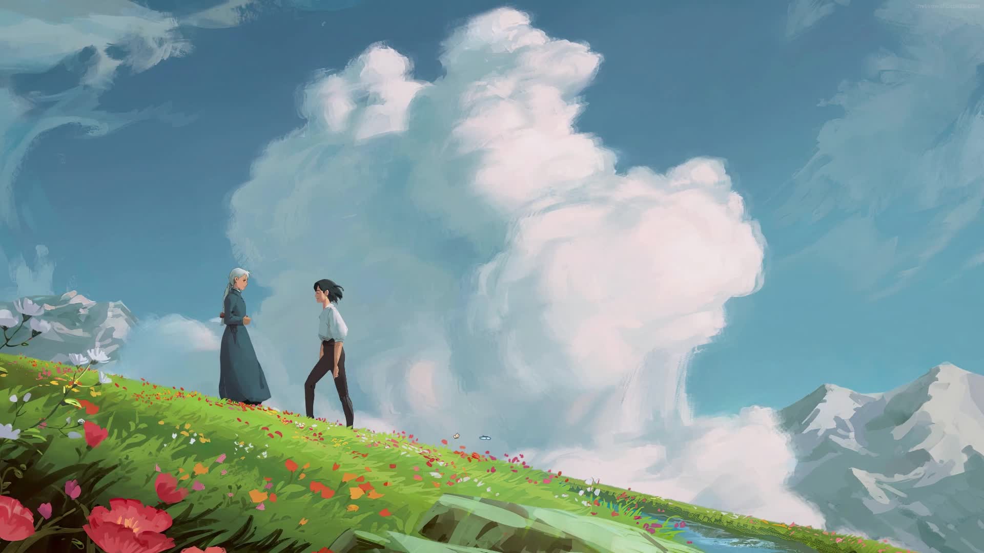 PC Howl and Sophie Live Wallpaper Free