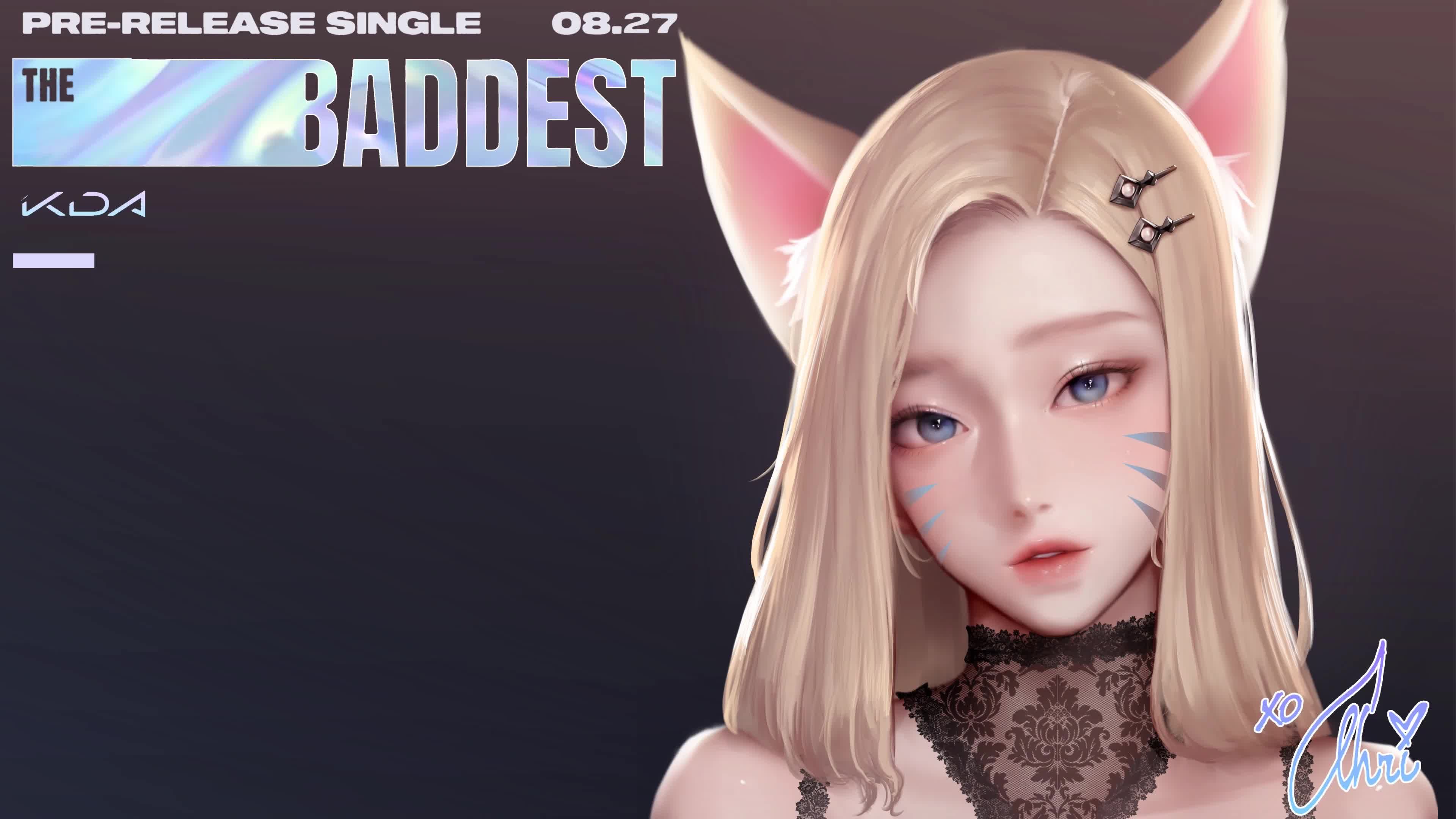 PC Ahri Wink KDA 4K Live Wallpaper Free