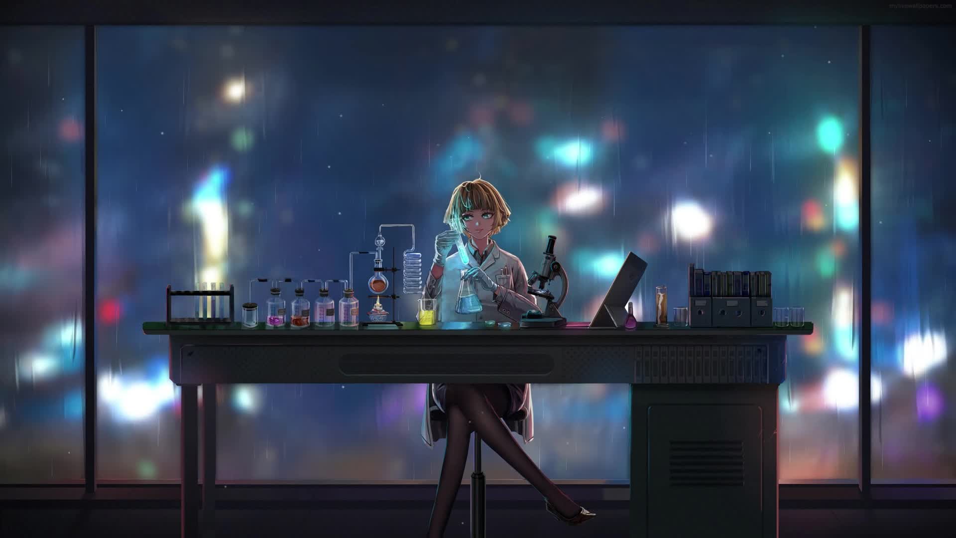 PC Scientist Live Wallpaper Free