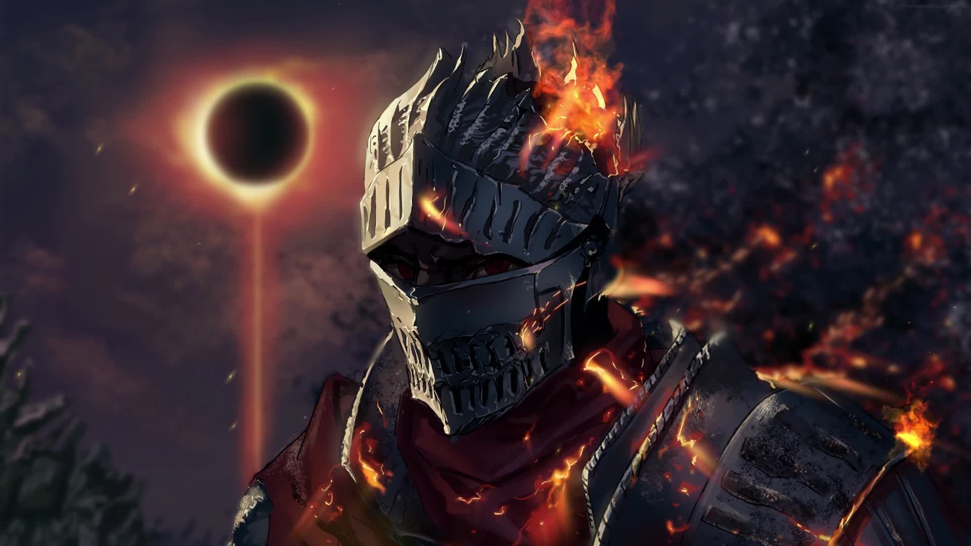 PC Knight Dark Souls Live Wallpaper Free